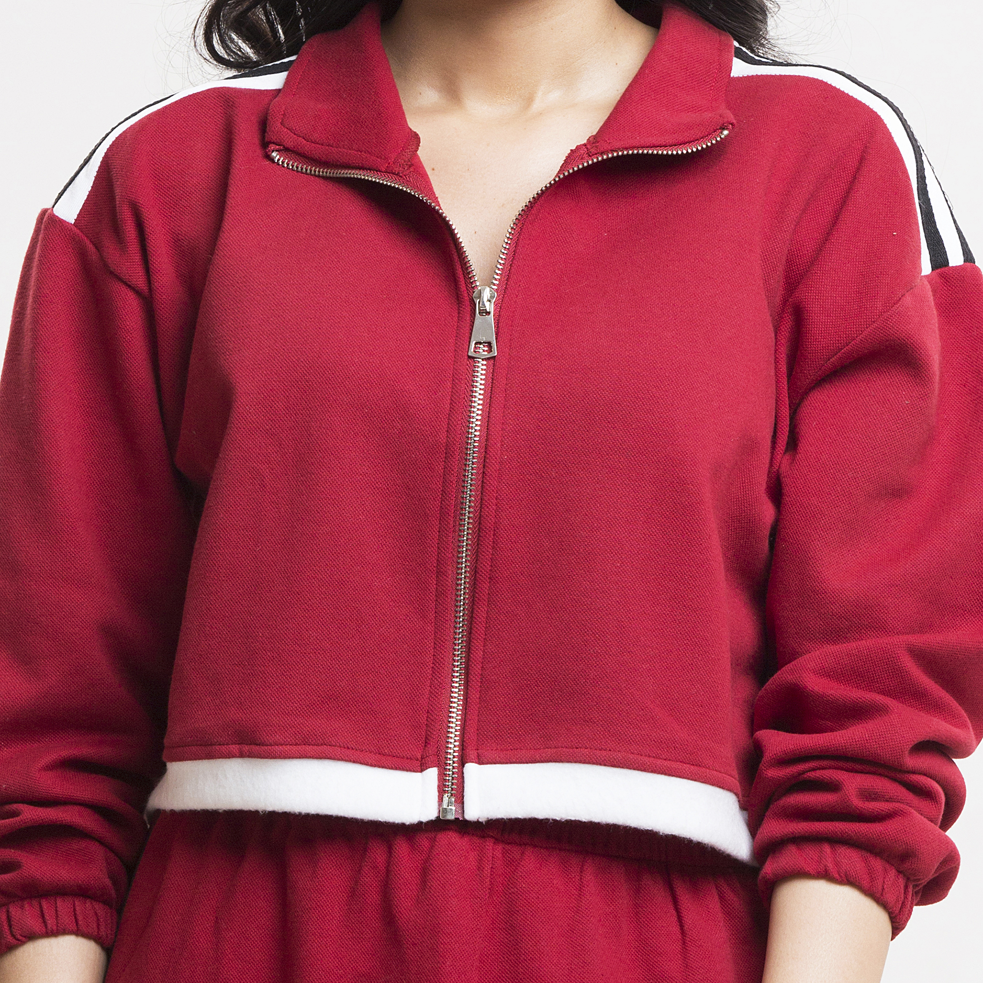 Women’s Stylish Sportswear Co-Ord Set | Zip-Up Jacket & Skirt Set for Women | Casual Wear, Gym Wear & Lounge Wear | Trendy Athletic Outfit for Girls